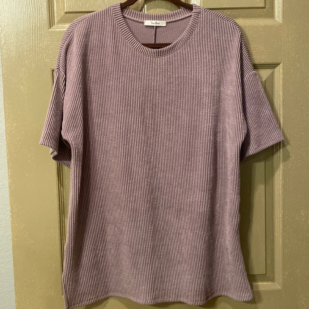 Tres Bien Purple Top